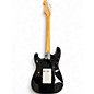 Used Fender Artist Series Jimmie Vaughan Tex-Mex Stratocaster Black Solid Body Electric Guitar