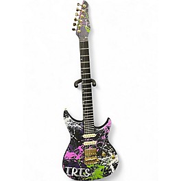Used Enya IRIS Custom Graphic Solid Body Electric Guitar