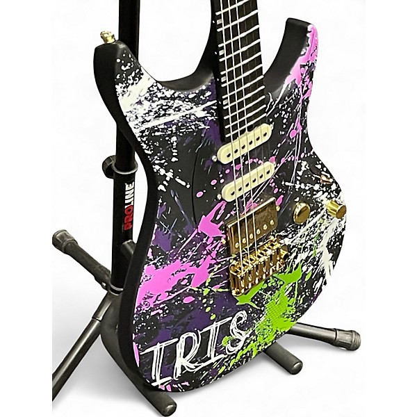 Used Enya IRIS Custom Graphic Solid Body Electric Guitar