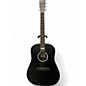 Used Martin DX JOHNNY CASH Black Acoustic Electric Guitar thumbnail