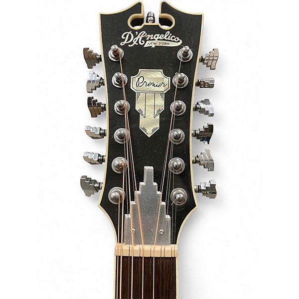 Used D'Angelico premier gramercy sunburst 12 String Acoustic Electric Guitar