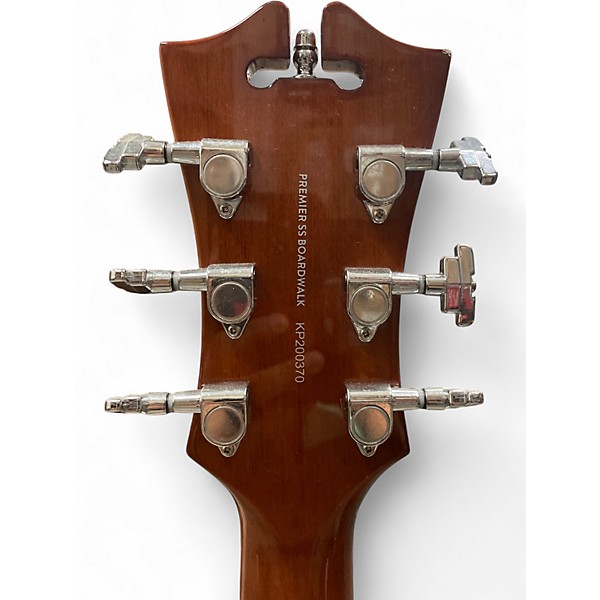 Used D'Angelico Premier Series SS NATURAL Hollow Body Electric Guitar