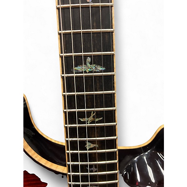 Used PRS Se Piezo Semi Hollow 2 Color Sunburst Hollow Body Electric Guitar