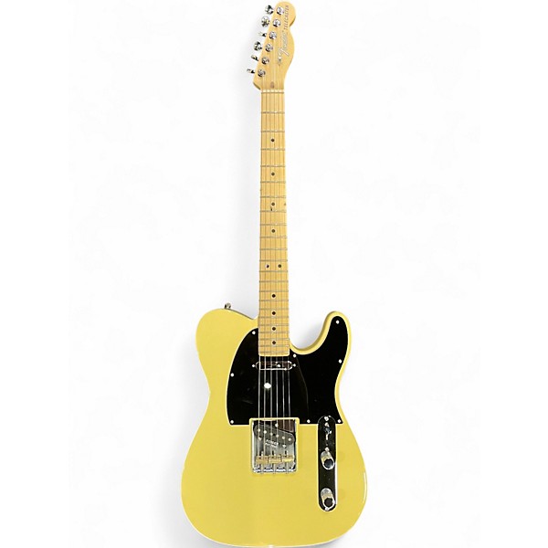 Used 2021 Fender American Performer Telecaster Vintage White Solid Body Electric Guitar