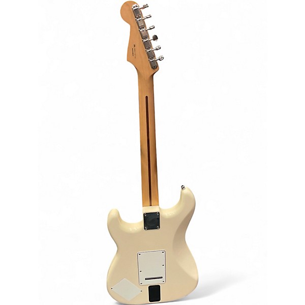 Used Fender EOB Stratocaster Olympic White Solid Body Electric Guitar