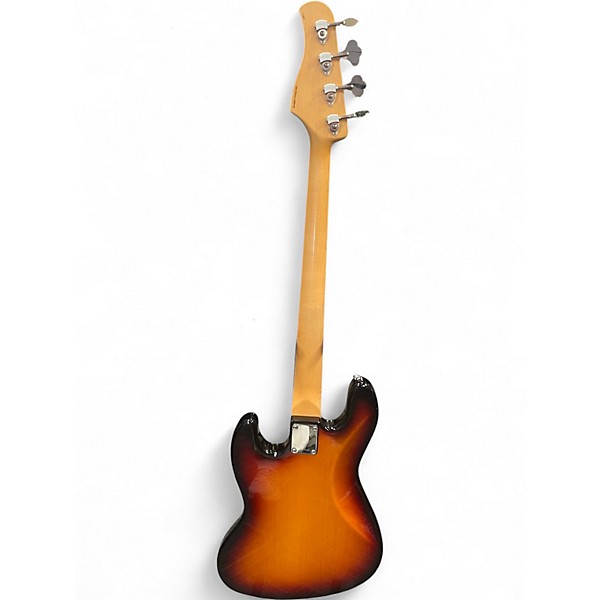 Used Suhr Classic J 3 Tone Sunburst Electric Bass Guitar