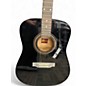 Used Rogue RA-090 Dreadnought Black Acoustic Guitar