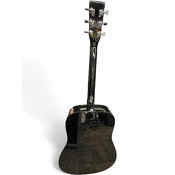 Used Rogue RA-090 Dreadnought Black Acoustic Guitar