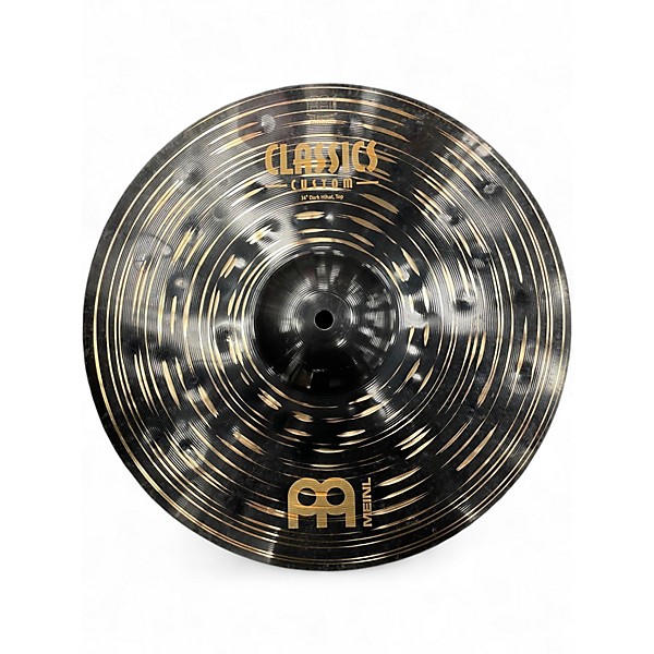 Used MEINL 14in Classic Custom Dark Hi-Hat Set 14In Cymbal
