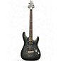 Used Schecter Guitar Research C1 Platinum Trans Black Solid Body Electric Guitar thumbnail