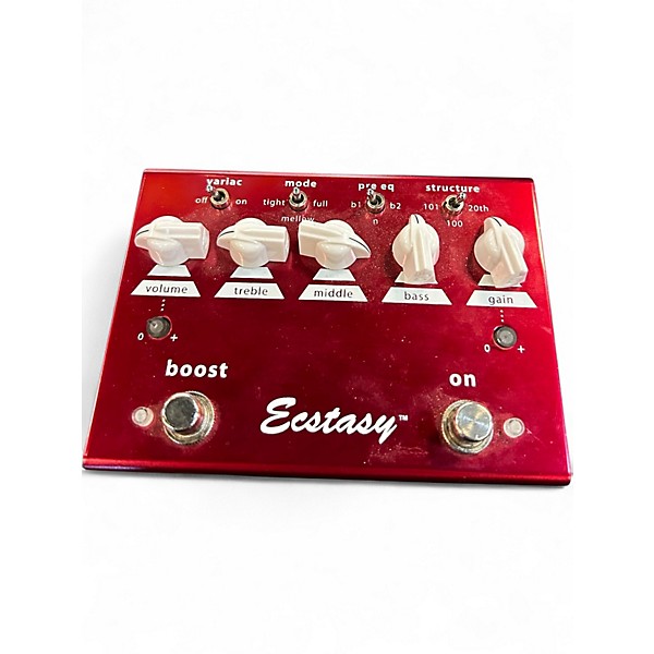 Used Bogner Ecstasy Red Overdrive Effect Pedal