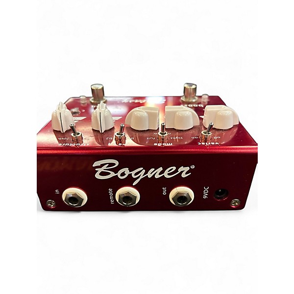Used Bogner Ecstasy Red Overdrive Effect Pedal