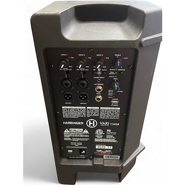 Used Harbinger V2408 Powered Speaker
