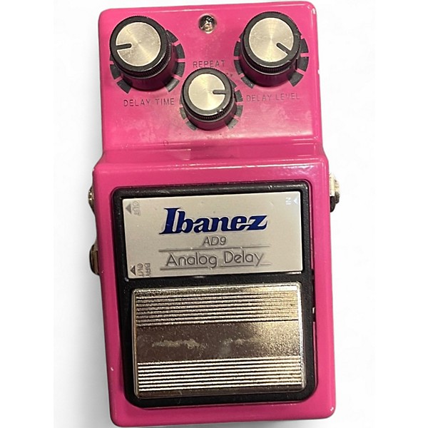 Used Ibanez AD9 Analog Delay Effect Pedal