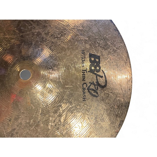 Used SABIAN 13in B8 PRO THIN CRASH Cymbal