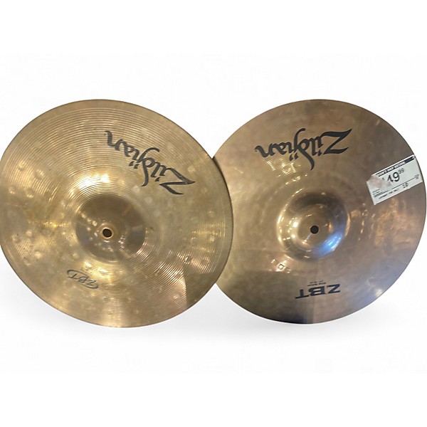 Used Zildjian 14in ZBT Hi Hat Pair Cymbal
