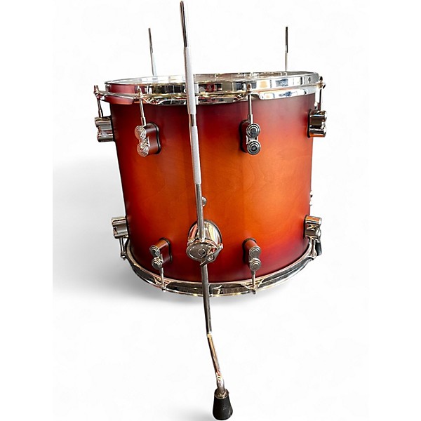 Used PDP by DW 6 Piece CONCEPT MAPLE Tobacco Burst Drum Kit