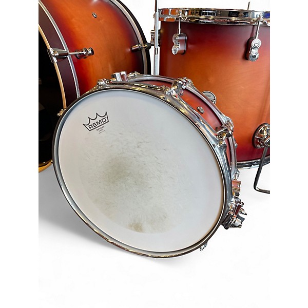 Used PDP by DW 6 Piece CONCEPT MAPLE Tobacco Burst Drum Kit