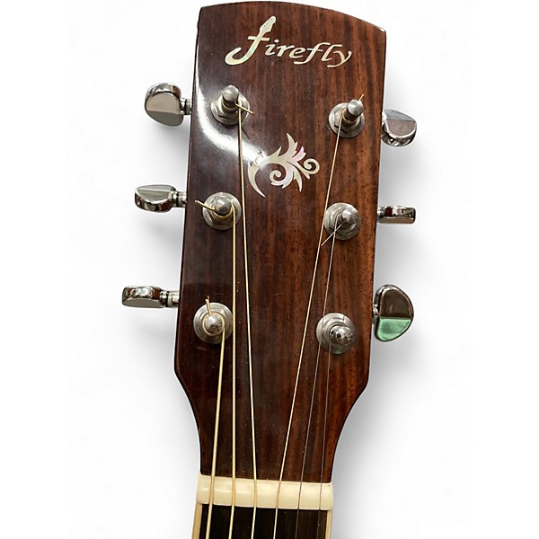 Used Firefly da02 sI Natural Acoustic Guitar