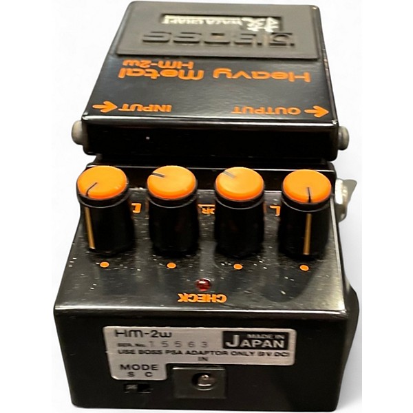 Used BOSS HM2W Heavy Metal Effect Pedal