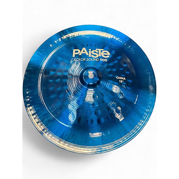 Used Paiste 18in COLOR SOUND 900 Cymbal