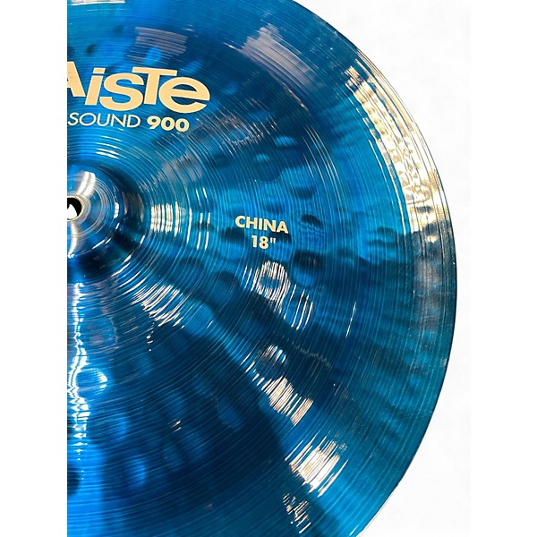 Used Paiste 18in COLOR SOUND 900 Cymbal