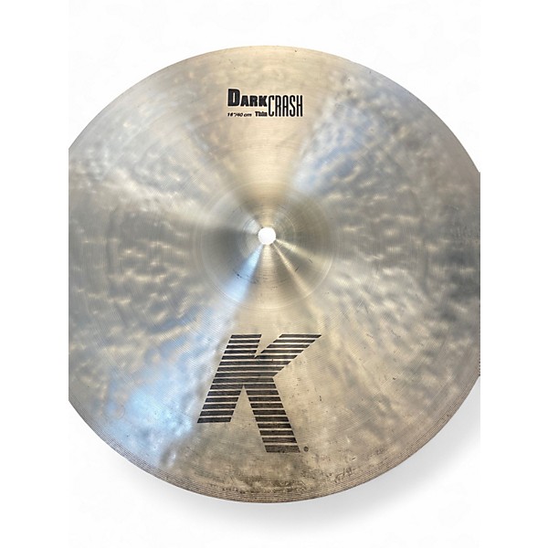 Used Zildjian 16in K Thin Dark Crash Cymbal