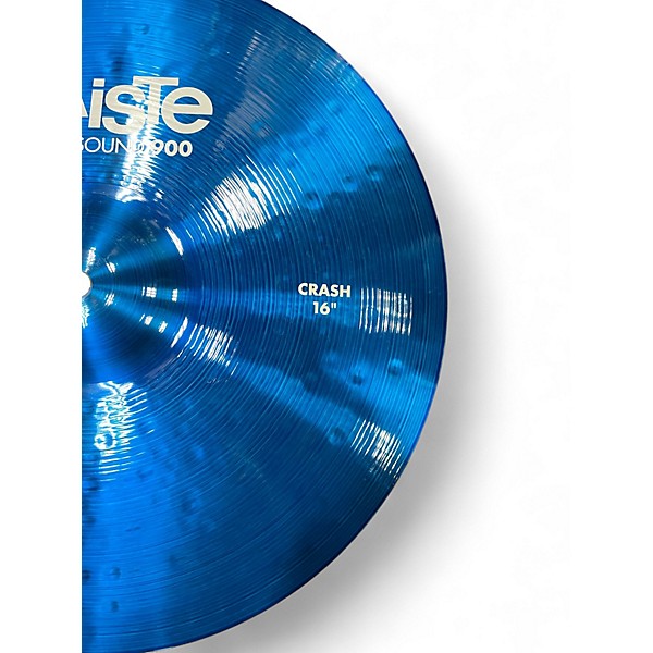 Used Paiste 16in COLOR SOUND 900 Cymbal
