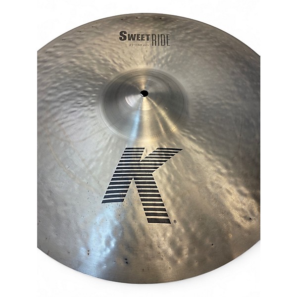 Used Zildjian 21in K Sweet Ride Cymbal