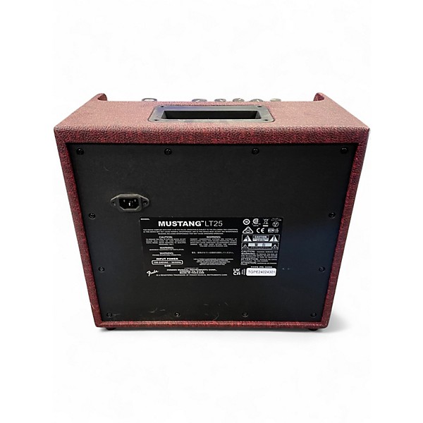 Used Fender Mustang LT25 25W 1x8 Guitar Combo Amp