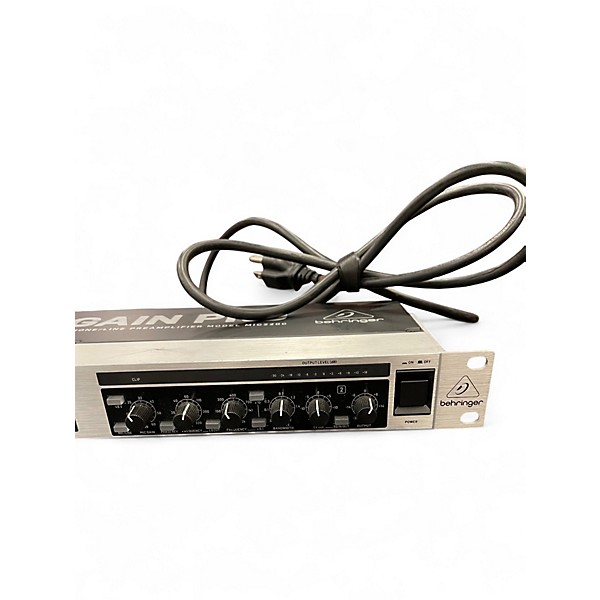 Used Behringer Ultragain Pro MIC2200 Microphone Preamp