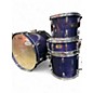 Used Pearl 5 Piece Export Purple Drum Kit