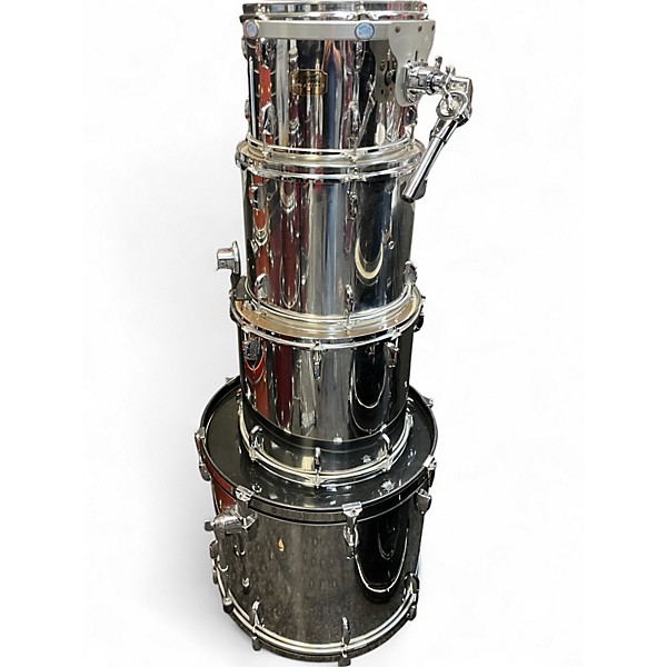 Used Pearl 4 Piece Export Chrome Drum Kit