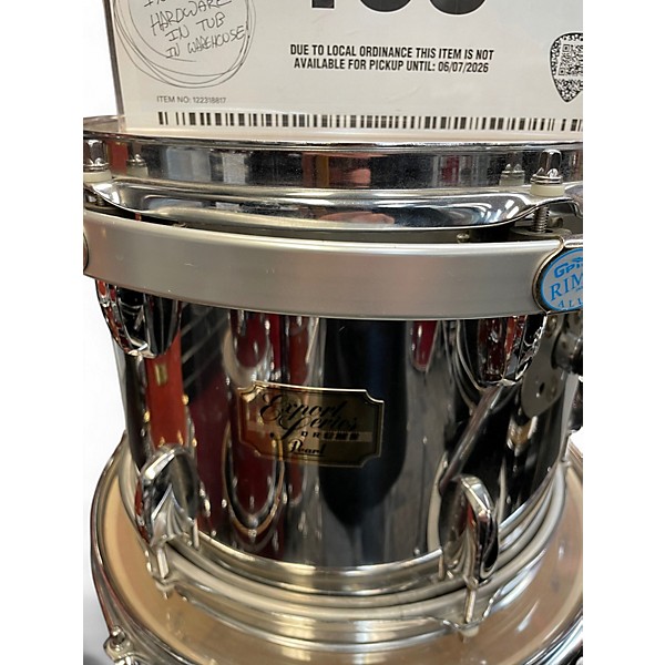 Used Pearl 4 Piece Export Chrome Drum Kit