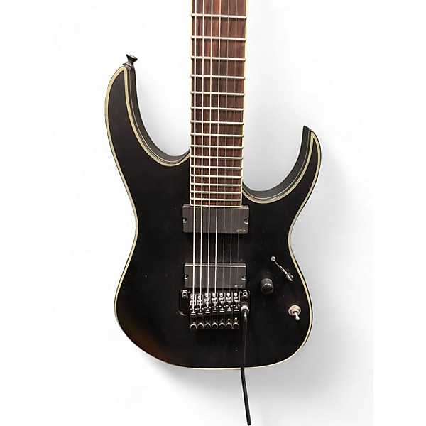 Used Ibanez RGIR37BE Flat Black Solid Body Electric Guitar