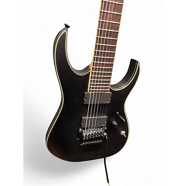 Used Ibanez RGIR37BE Flat Black Solid Body Electric Guitar