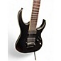 Used Ibanez RGIR37BE Flat Black Solid Body Electric Guitar