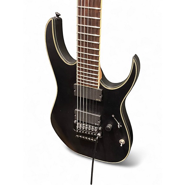 Used Ibanez RGIR37BE Flat Black Solid Body Electric Guitar
