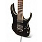 Used Ibanez RGIR37BE Flat Black Solid Body Electric Guitar