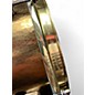 Used TAMA 5.5X14 TAR Reserve Hand Hammered Brass Snare Drum 14 x 5.5 in. BRASS GOLD Drum