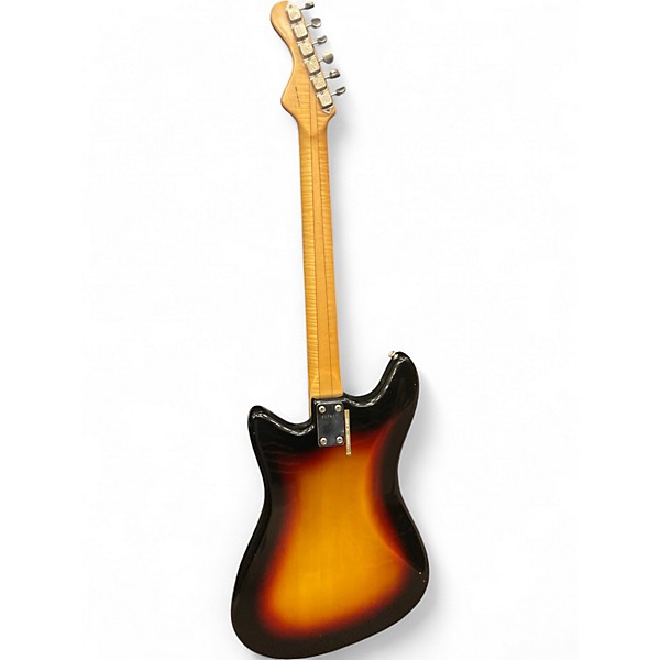 Vintage 1960s VOX SPITFIRE 3 Color Sunburst Solid Body Electric Guitar