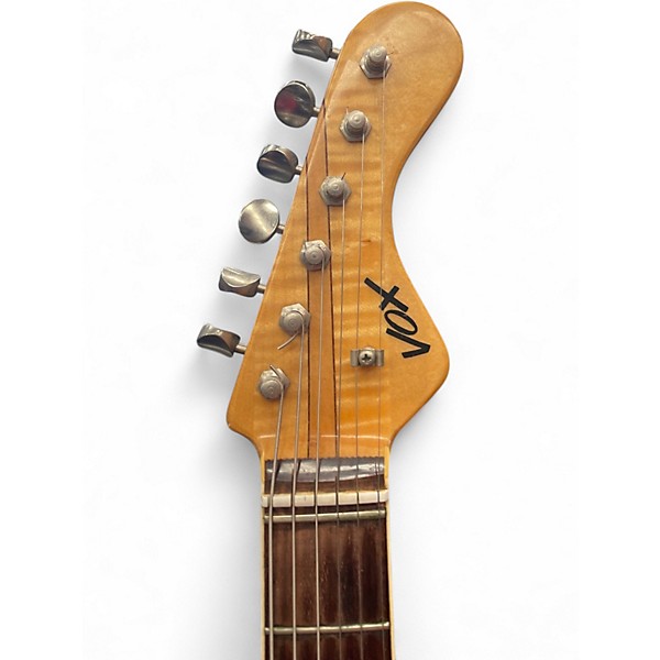 Vintage 1960s VOX SPITFIRE 3 Color Sunburst Solid Body Electric Guitar