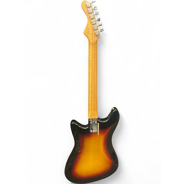 Vintage 1960s VOX SPITFIRE 3 Color Sunburst Solid Body Electric Guitar