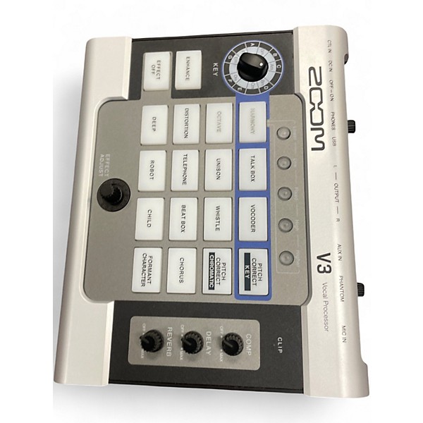 Used Zoom V3 Vocal Processor