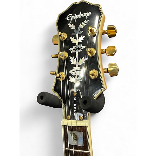 Used Epiphone Sheraton II Natural Hollow Body Electric Guitar