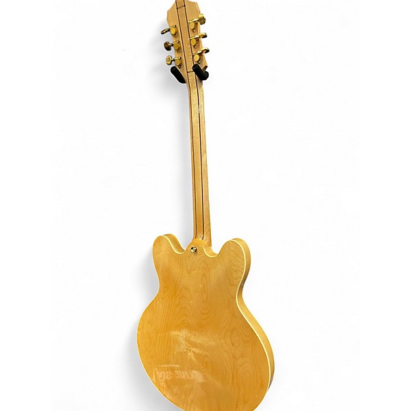 Used Epiphone Sheraton II Natural Hollow Body Electric Guitar