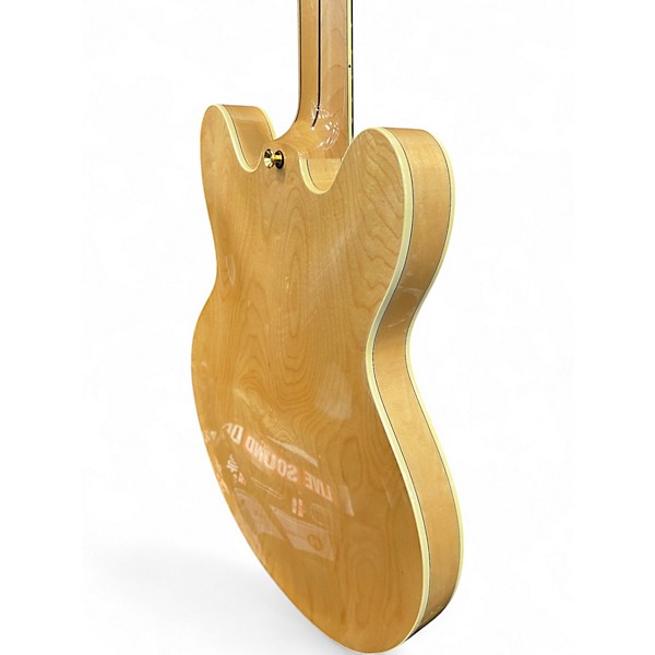 Used Epiphone Sheraton II Natural Hollow Body Electric Guitar