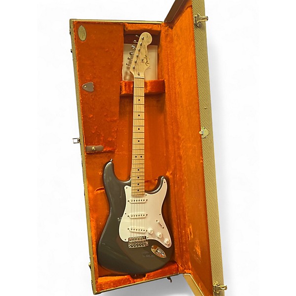 Used Fender Artist Series Eric Clapton Stratocaster Gray Solid Body Electric Guitar