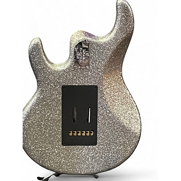 Used 2020 Ernie Ball Silhouette BFR  Silver Flake Solid Body Electric Guitar