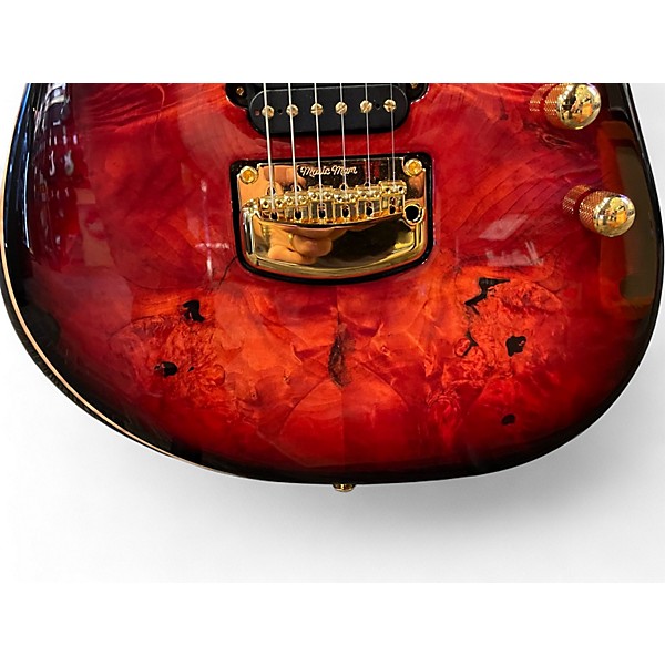Used Ernie Ball Music Man Cutlass Jason Richardson Signature Red Solid Body Electric Guitar